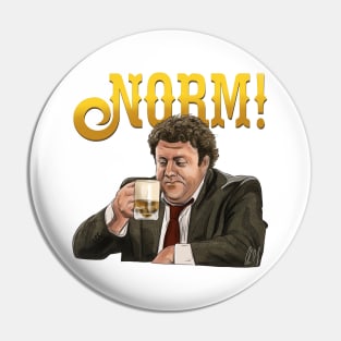 Cheers: NORM! Pin