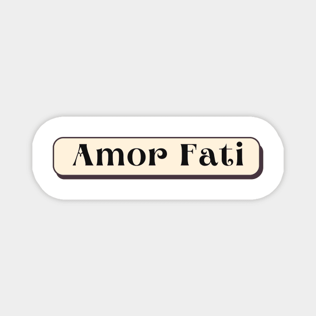 Amor Fati Magnet by ReflectionEternal