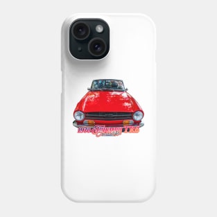 1970 Triumph TR6 Convertible Phone Case