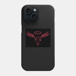 Headless Angel glow Phone Case