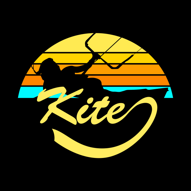 Kite Kitesurfing Kiteboarding by Johnny_Sk3tch