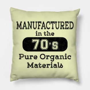 Born in the 70's Pillow