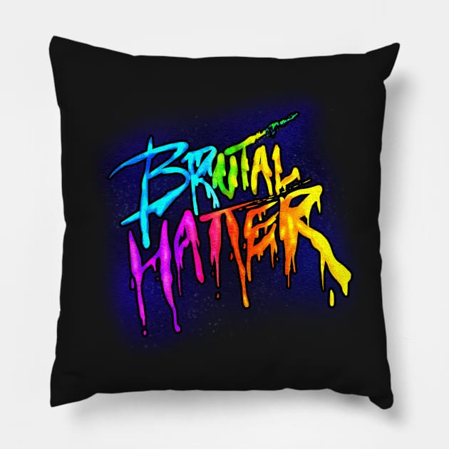 Brutal Hatter Pillow by BrutalHatter