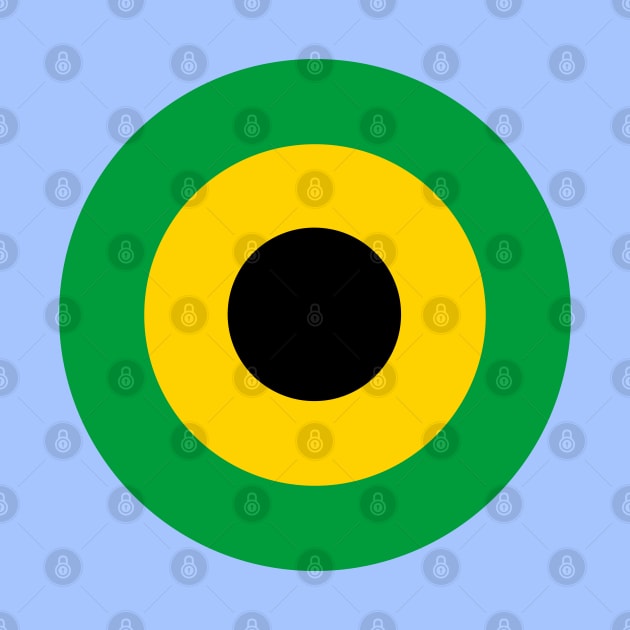 Jamaican Air Force Roundel by Lyvershop