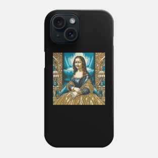 mona lisa Phone Case