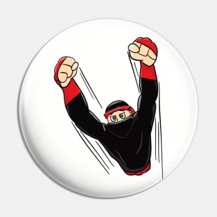 Ninja Nephew Pin