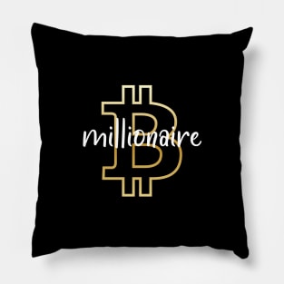 Bitcoin Millionaire Pillow