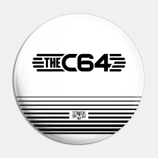 THEC64 (Black Logo) Pin