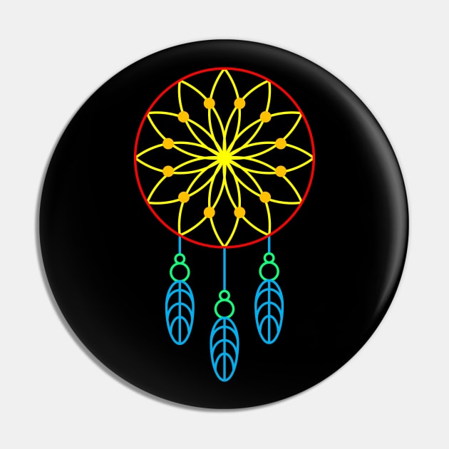 Dreamcatcher Pin by inotyler