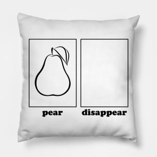 DisapPEAR Pillow