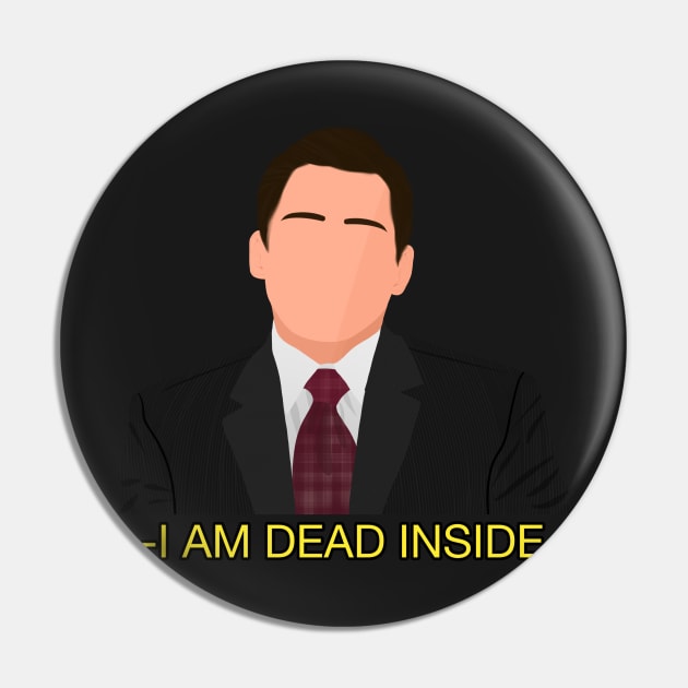 Office Michael Scott I Am Dead Inside Meme Fan Art Pin by senaeksi