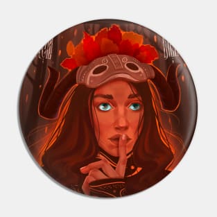 Ashberry bonfire Pin