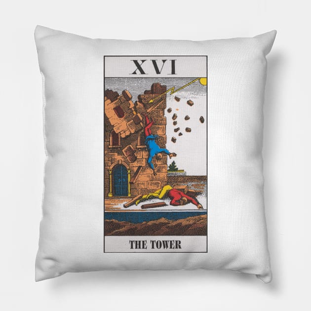 The Tower Pillow by babydollchic