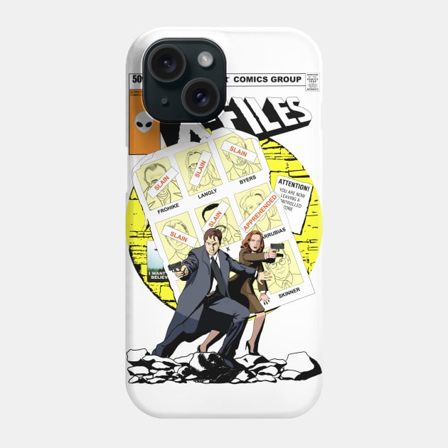 The Uncanny X-files Phone Case by soletine