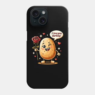 I love you darling-valentine Phone Case