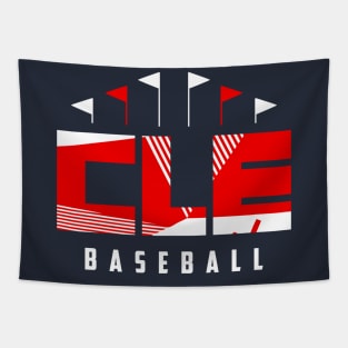 CLE Baseball Ballpark Tapestry