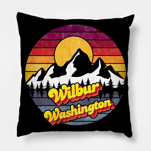 Wilbur Washington Pillow by Jennifer
