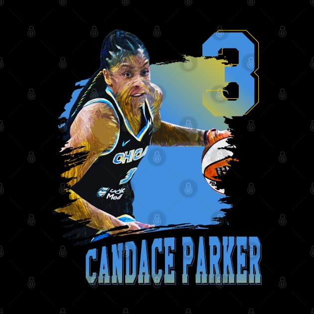 Candace Parker | 3 by Aloenalone