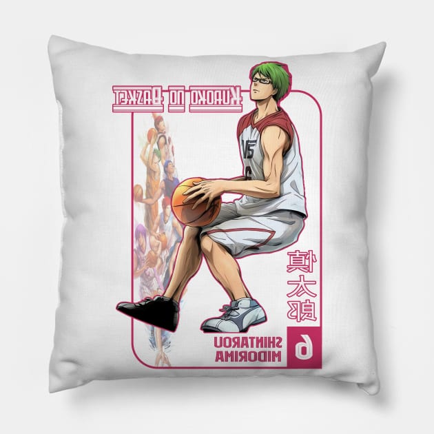 Midorima Shintarou Six Pillow by miocbjr