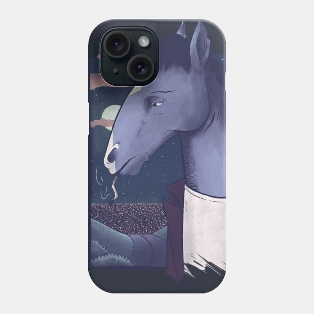 Midnight Blues Phone Case by Lithium