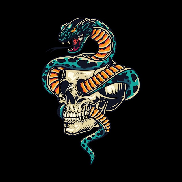 Snake Skull by Falden