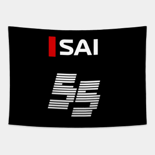 SAI - Sainz F1 TV Graphic Tapestry