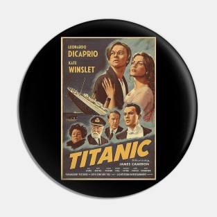 Classic Poster Titanic Movie Pin