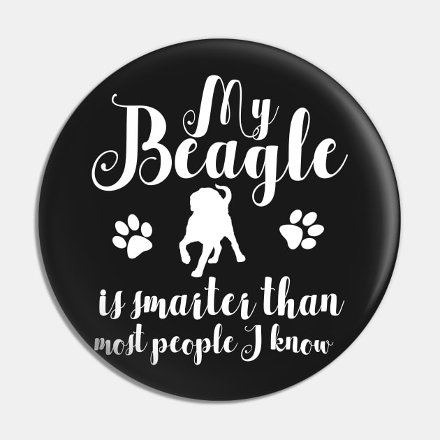 My beagle is smarter than most people I know Pin by doglover21