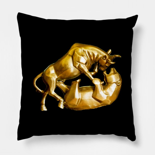 forex 6 Pillow by NerdsbyLeo