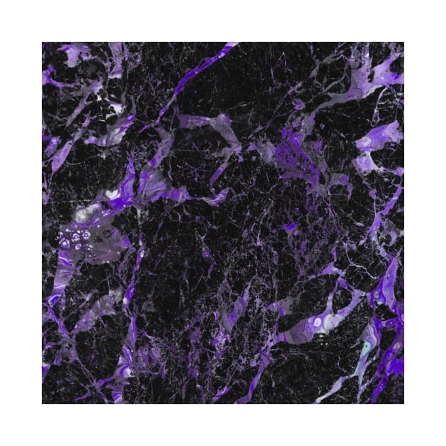 Dark violet marble by marbleco