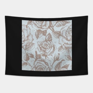 Vintage Roses Tapestry