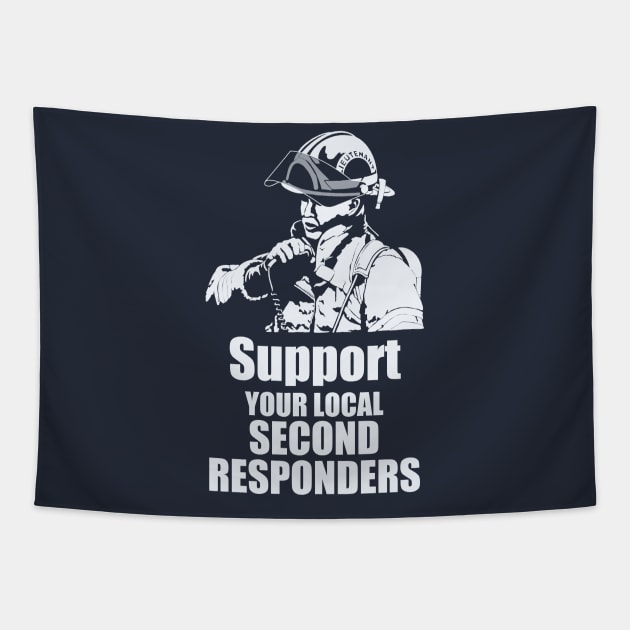 Second responder Tapestry by 752 Designs