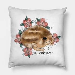 Blorbo frog Pillow