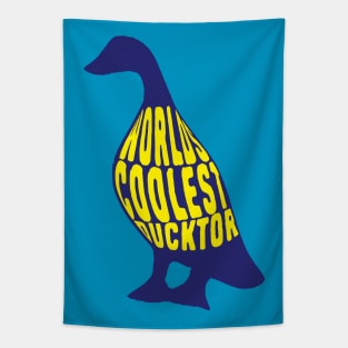 Funny Duck Pun Tapestry