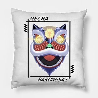 Mecha Barongsai Pillow