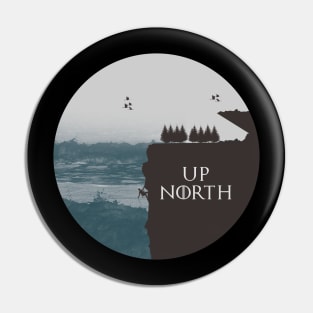 Up North Earth Above The Equator For Travelers & Explorers Pin