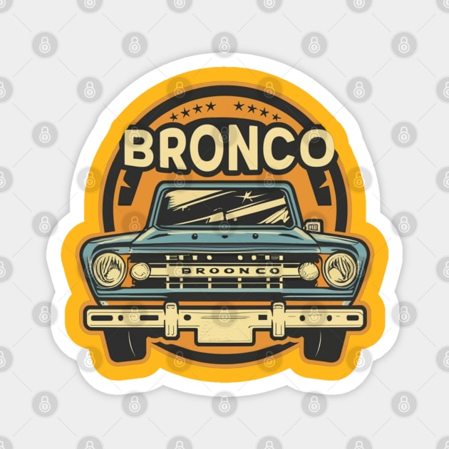 1979 Ford Truck / Bronco dentside Grille Plain Magnet by Aldrvnd