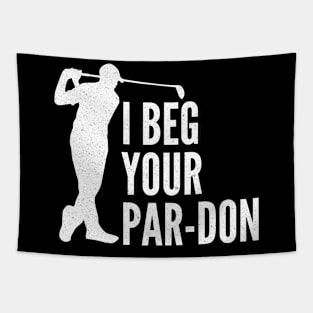 Funny Golfing Tapestry