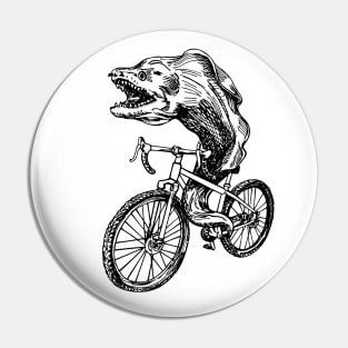 SEEMBO Moray Eel Cycling Bicycle Fish Biking Bicycling Bike Pin