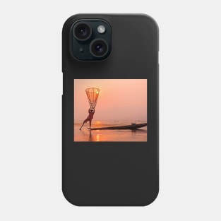 Cone Sunset. Phone Case