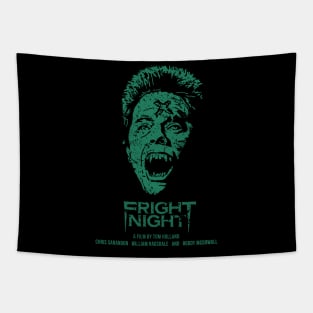 Fear and horror in a Vampire Fright Night Tapestry