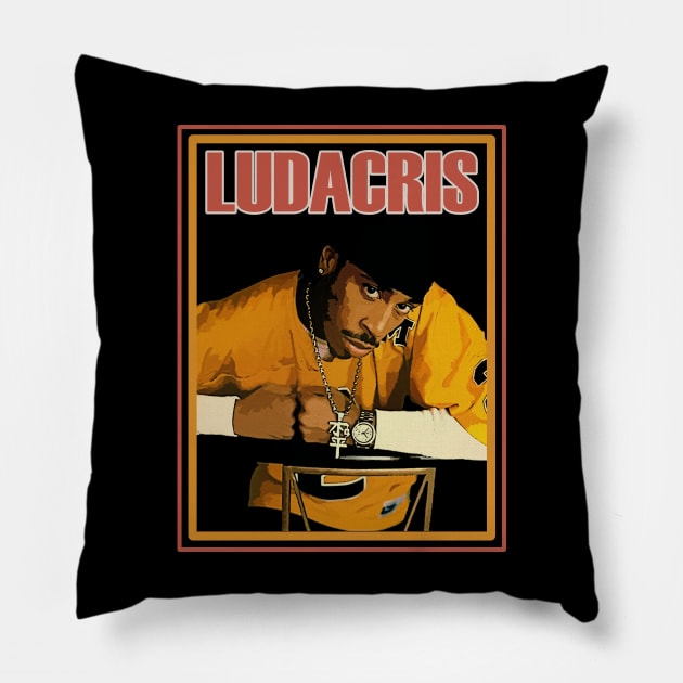 Disturbing the Style with Ludacriss Singer T-Shirts That Redefine Urban Fashion Pillow by Insect Exoskeleton