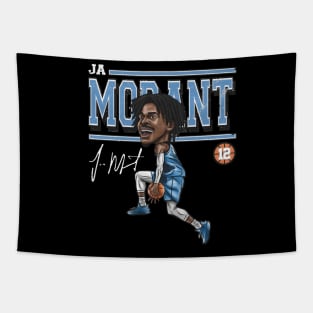 Ja Morant Memphis Cartoon Tapestry