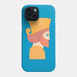 Ancient Persian Warrior Pop Art Phone Case