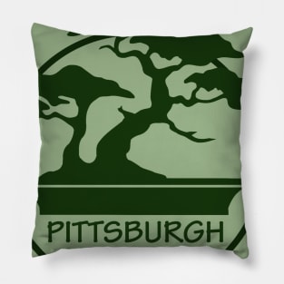 Pittsburgh Bonsai Society Logo Pillow