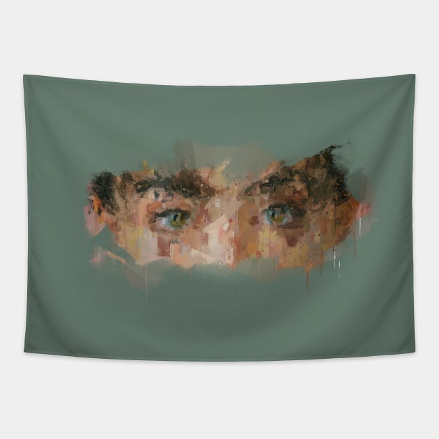 Eyes Tapestry by hollisart