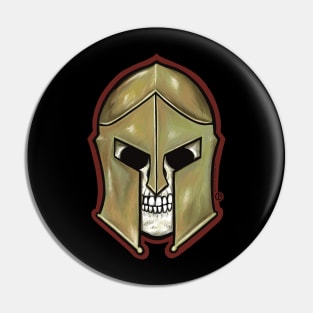 Spartan Skull Pin