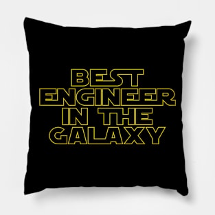 Best Engineer in the Galaxy Pillow