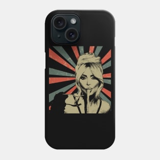 ciao kim | Melt 1980 || Vintage Art Design Phone Case