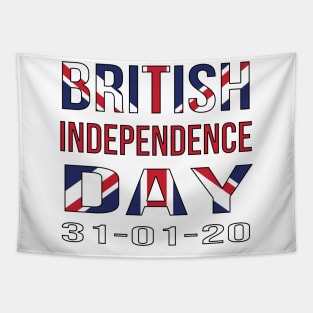 British Independence Day Brexit January 2020 Tapestry